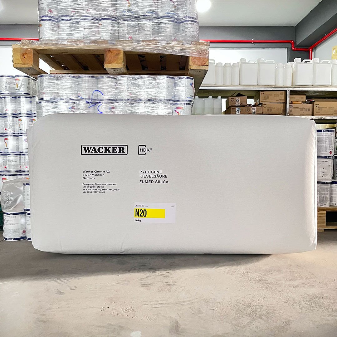 Wacker HDK N 20 Aerosil Fumed Silica 10 Kg